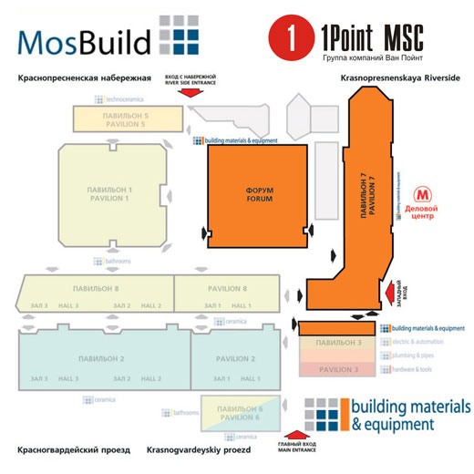 MosBuild. Building materials & equipment / Строительные материалы и оборудование